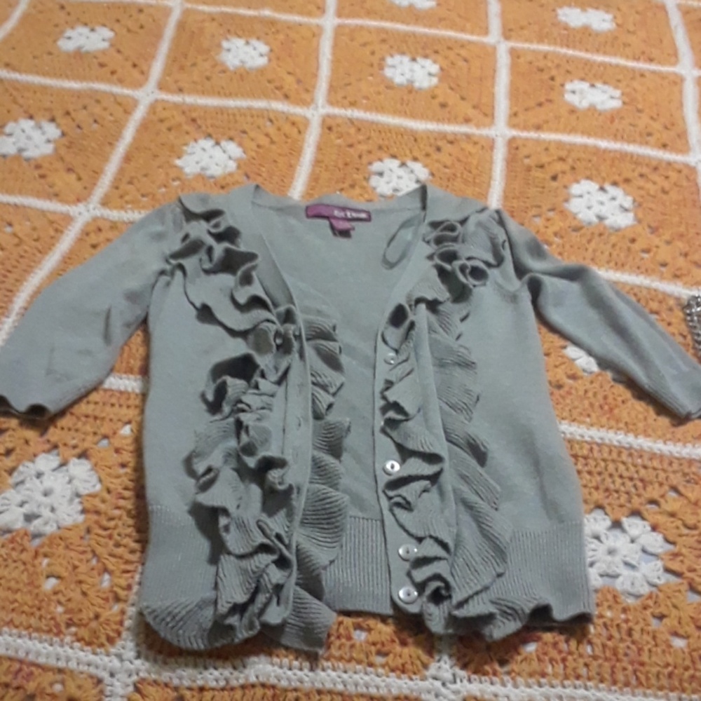 Sweater button down